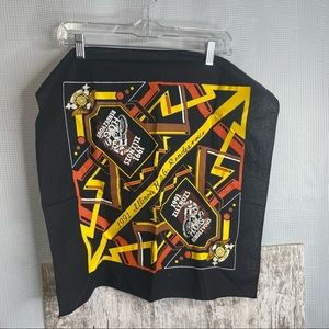 VINTAGE 1991 Motorcycle / Motocross BANDANA SCARF